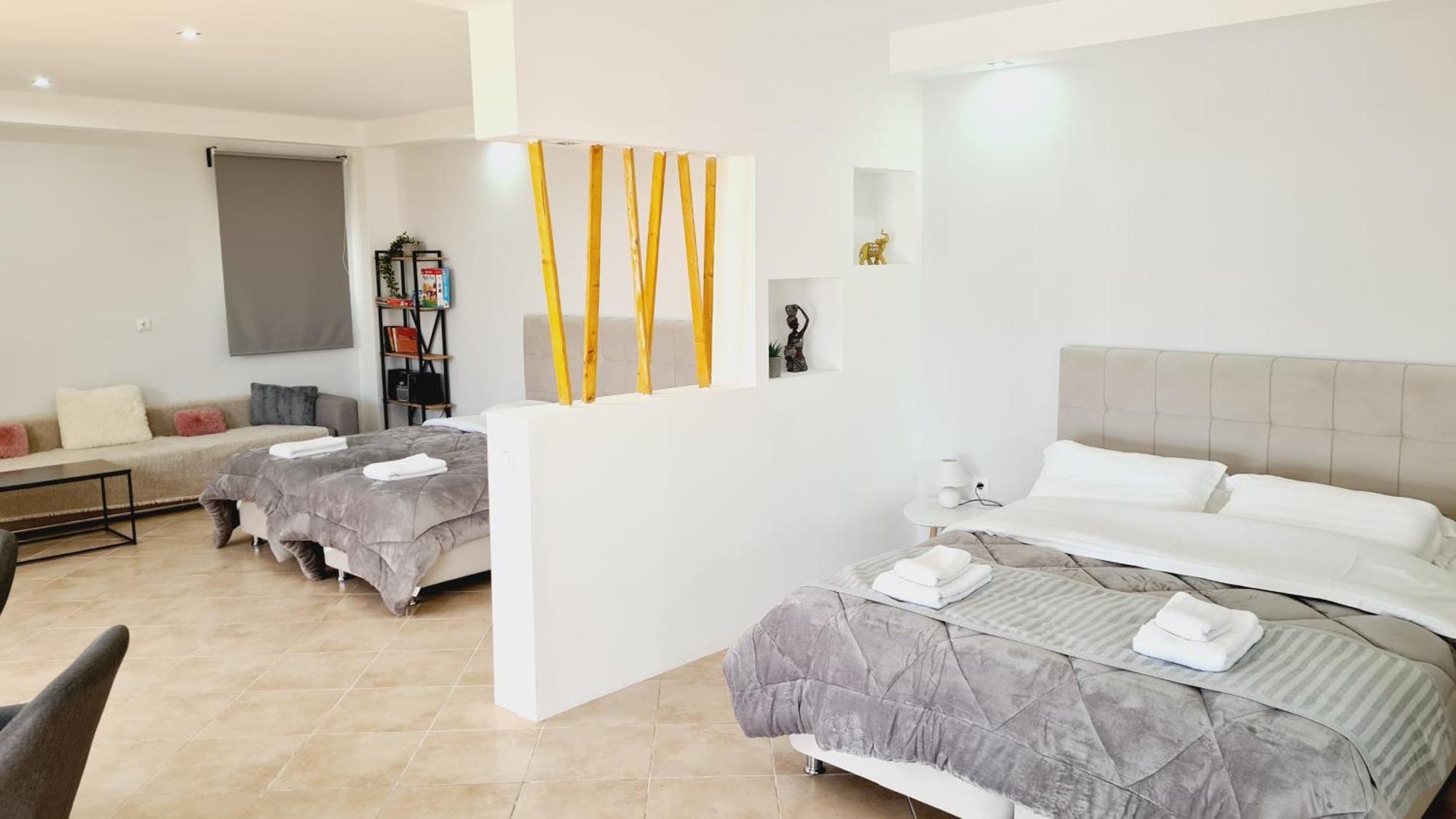 Villa Serafeim Kymi Bagian luar foto