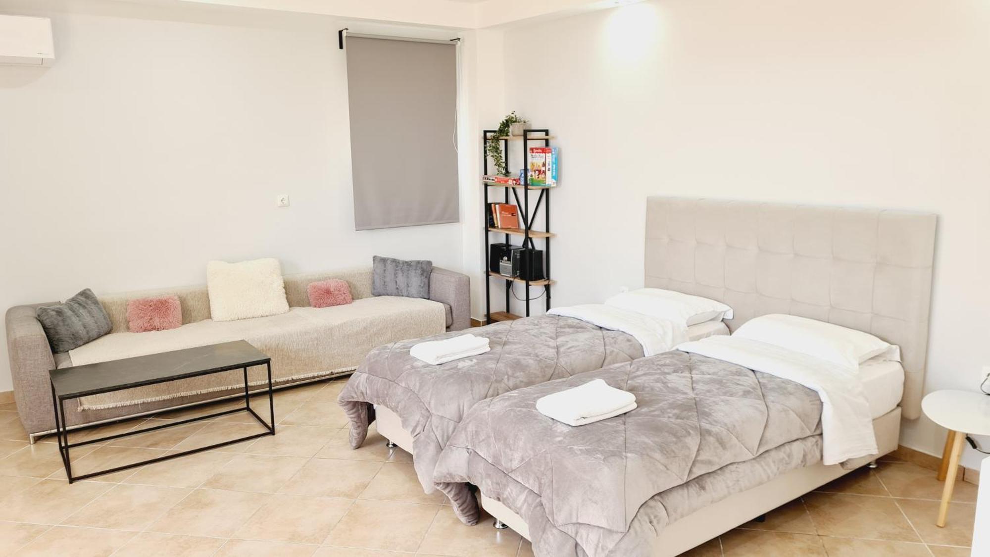 Villa Serafeim Kymi Bagian luar foto