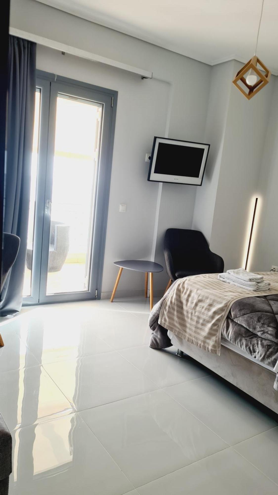 Villa Serafeim Kymi Bagian luar foto