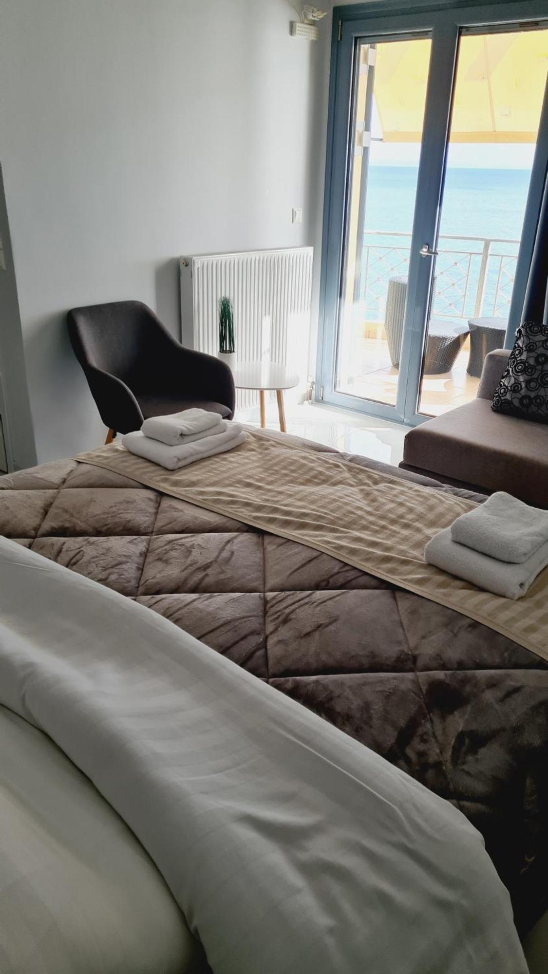 Villa Serafeim Kymi Bagian luar foto