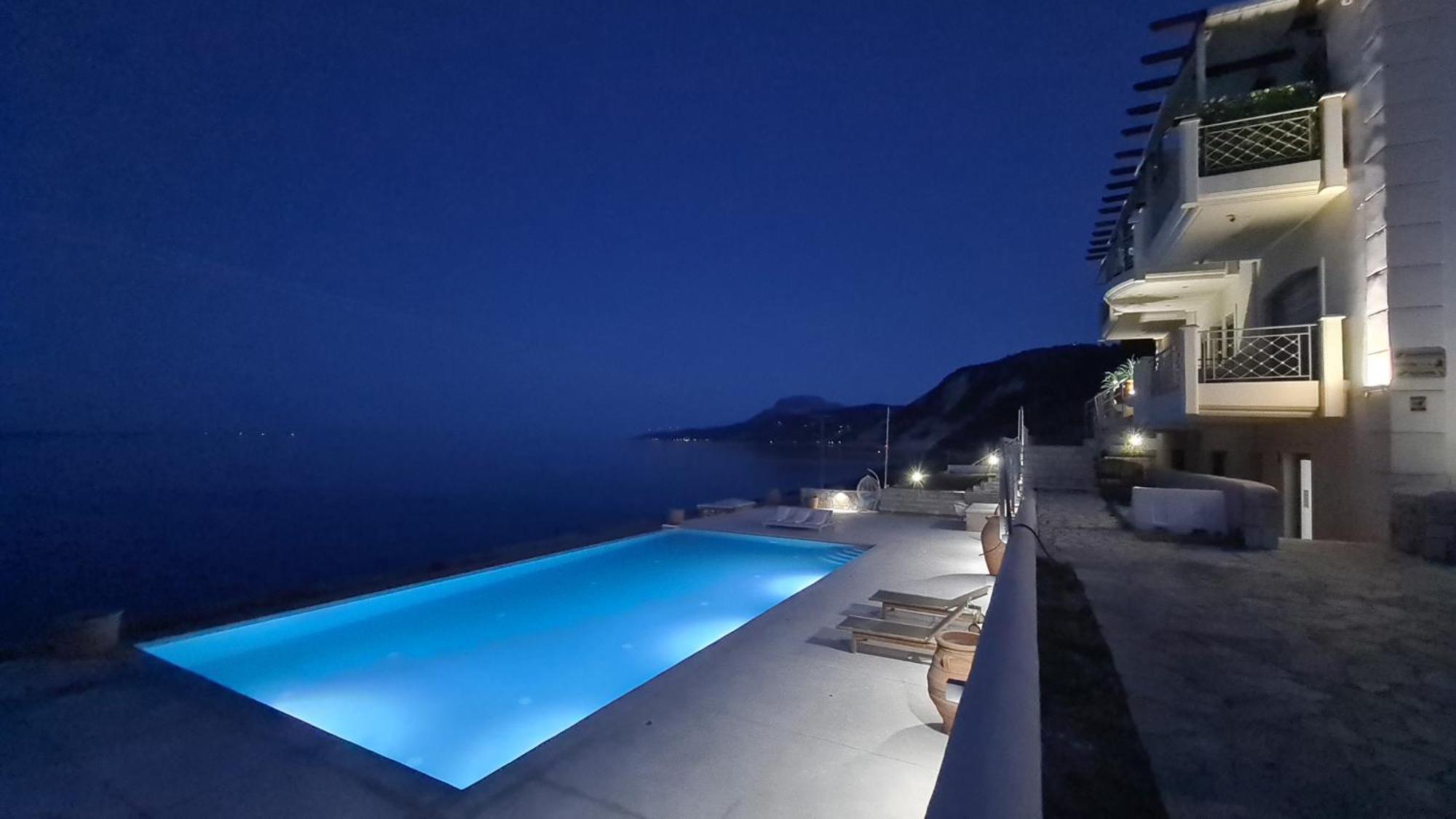 Villa Serafeim Kymi Bagian luar foto