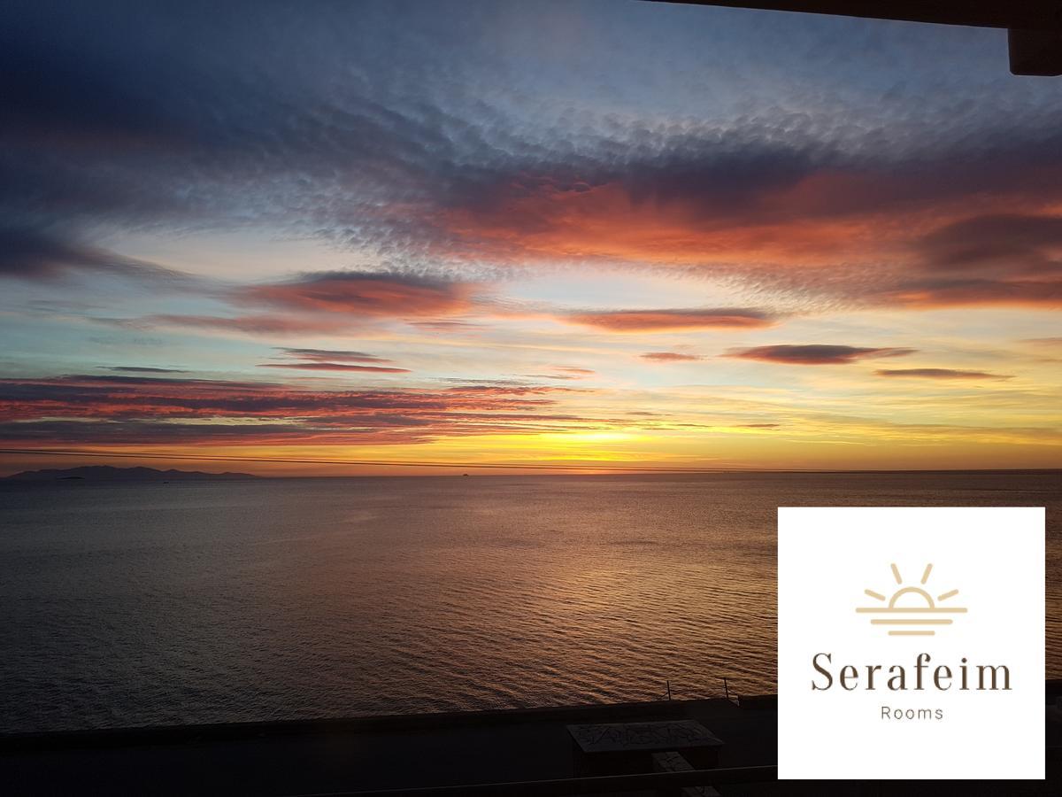 Villa Serafeim Kymi Bagian luar foto