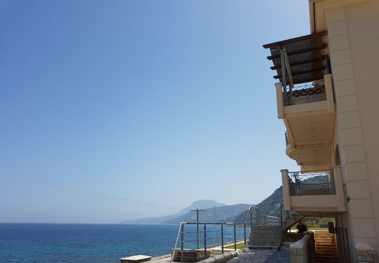 Villa Serafeim Kymi Bagian luar foto